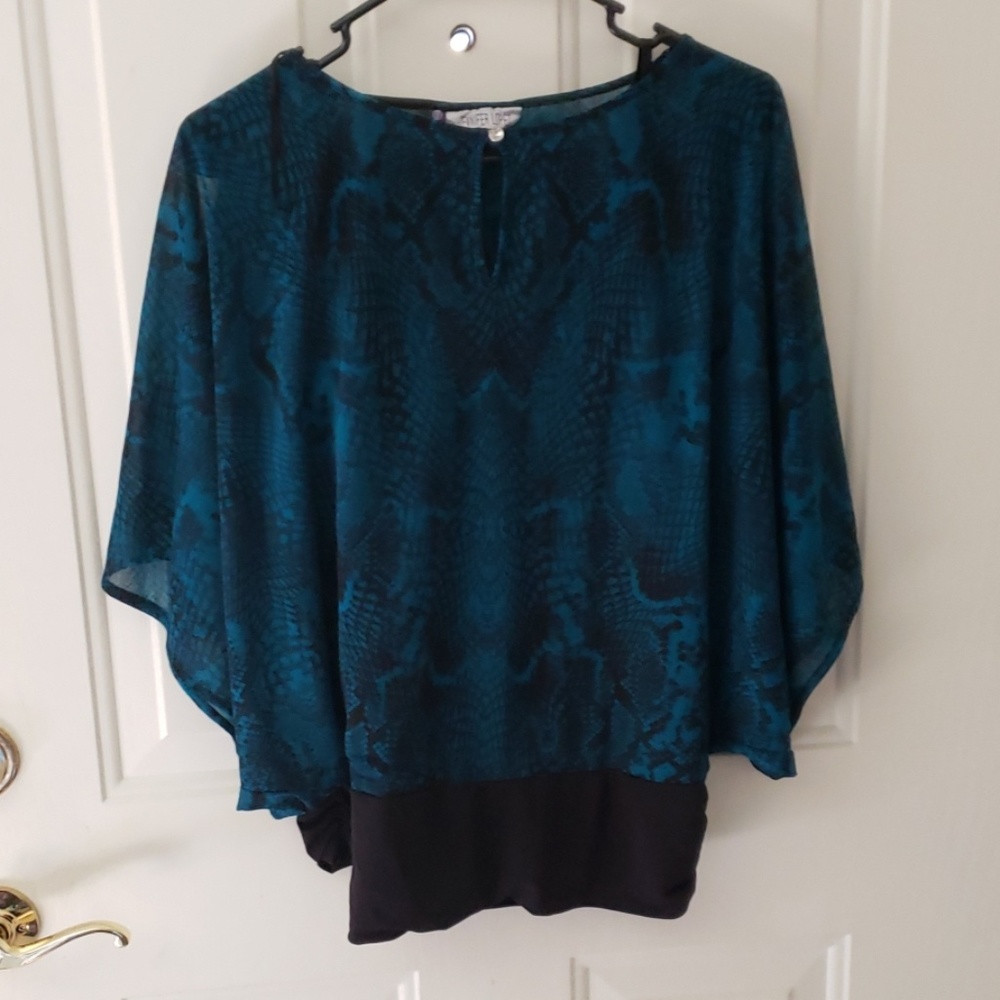 Turquoise dress shirt